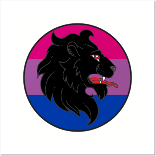 An Tir Pride - Bisexual- Populace Badge Style 1 Posters and Art